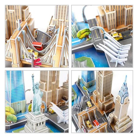 Revell 3D Puzzle New York Skyline - 123 dílků