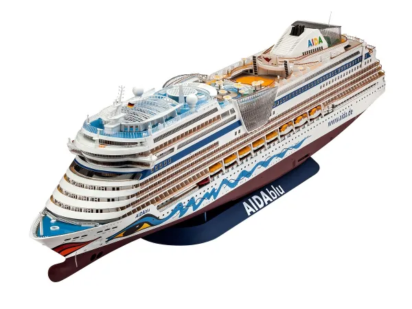 Revell Plastikový model lodě Cruiser Ship AIDAblu, AIDAsol, AIDAmar, AIDAstella