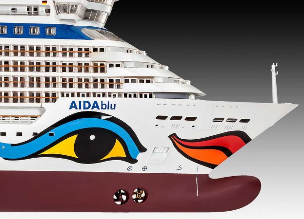 Revell Plastikový model lodě Cruiser Ship AIDAblu, AIDAsol, AIDAmar, AIDAstella