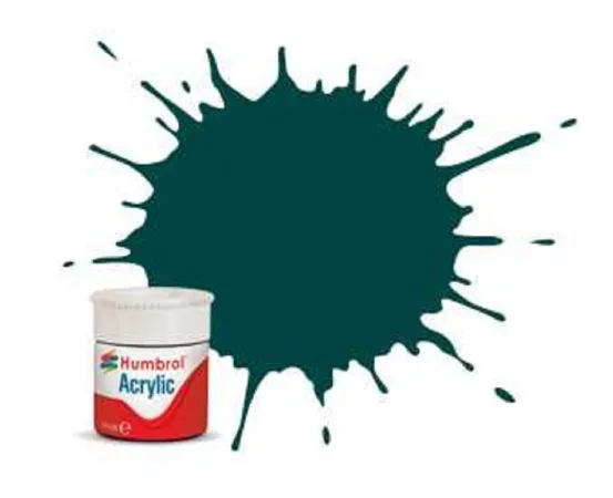 Humbrol Barva akrylová lesklá - Zelená (British Racing Green) - č. 239
