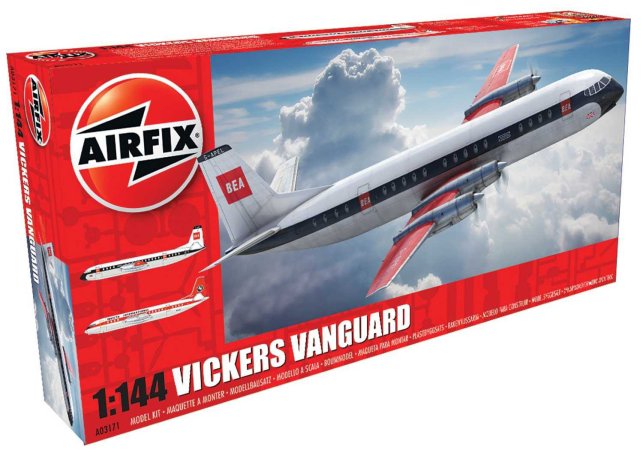 Airfix Classic Kit letadlo - Vickers Vanguard - reedice