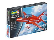 Revell Plastikový model letadla BAe Hawk T.1 Red Arrows