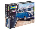 Revell Plastikový model autobusu VW T1 Samba Bus