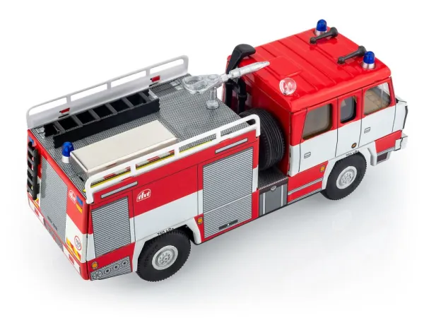 Kovap Sestavený kovový model auta Tatra 815 Hasič