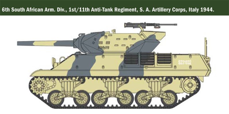 Italeri Wargames military 15758 - M10 Tank Destroyer