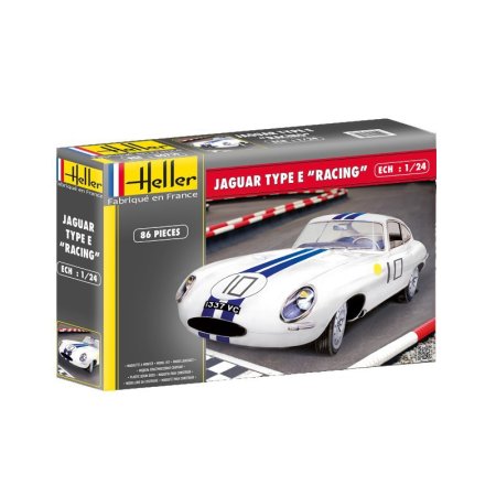 Heller Jaguar type E "Racing"