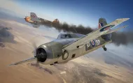 Airfix Clasic Kit letadlo - GRUMMAN MARTLET Mk.IV - Výprodej