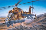Revell ModelSet - Plastikový model vrtulníku Mil Mi-24D Hind