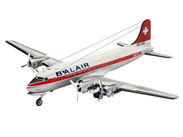 Revell Plastikový model letadla DC-4 ´Balair Iceland Airways´ - Výprodej