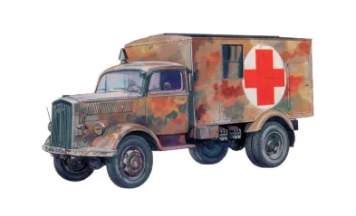 Italeri Model Kit military 7055 - Kfz. 305 AMBULANCE
