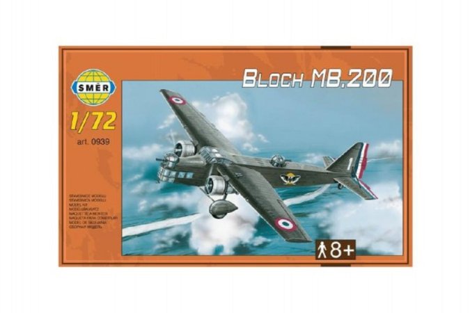 Směr Plastikový model letadla Bloch MB.200