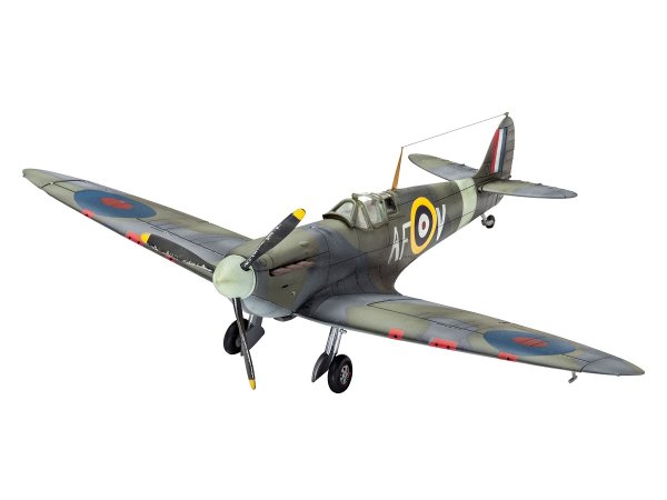 Revell ModelSet - Plastikový model letadla Spitfire Mk. IIa