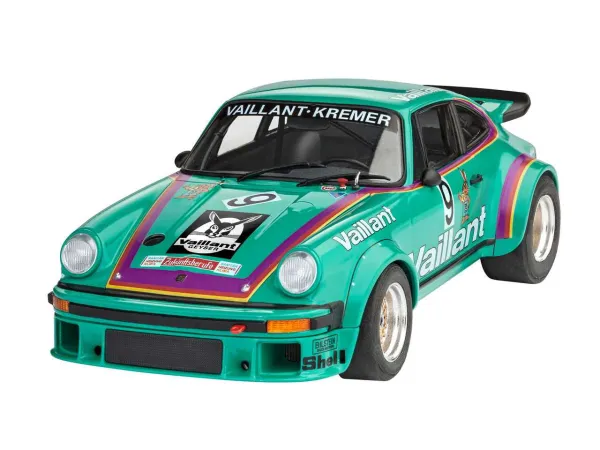 Revell Plastikový model závodního auta Porsche 934 RSR "Vaillant"
