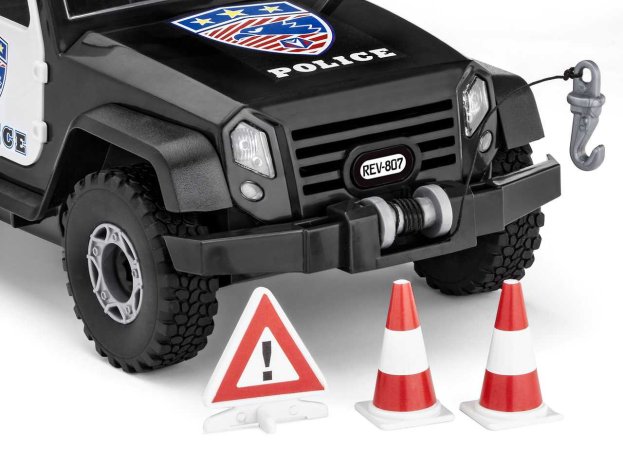 Revell Junior Kit auto - Offroad Vehicle Police