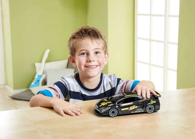 Revell Junior Kit auto - Racing Car, black