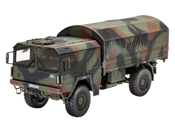 Revell Plastikový model vojenského nákladního vozidla LKW 5t.mil gl (4x4 Truck)