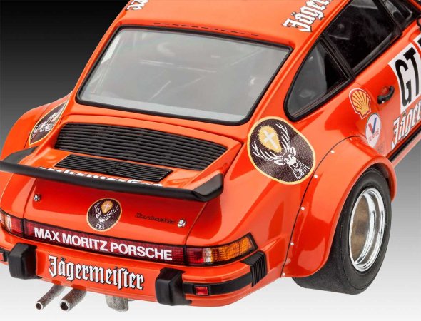 Revell ModelSet - Plastikový model auta Porsche 934 RSR "Jägermeister"