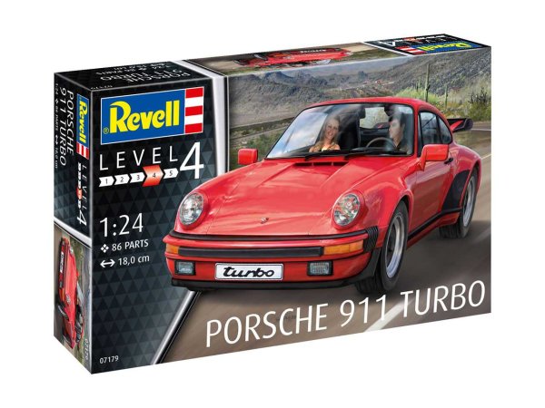 Revell Plastikový model auta Porsche 911 Turbo