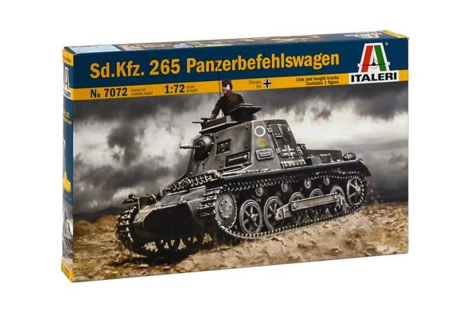 Italeri Model Kit military 7072 - Sd. Kfz. 265 Panzerbefehlswagen
