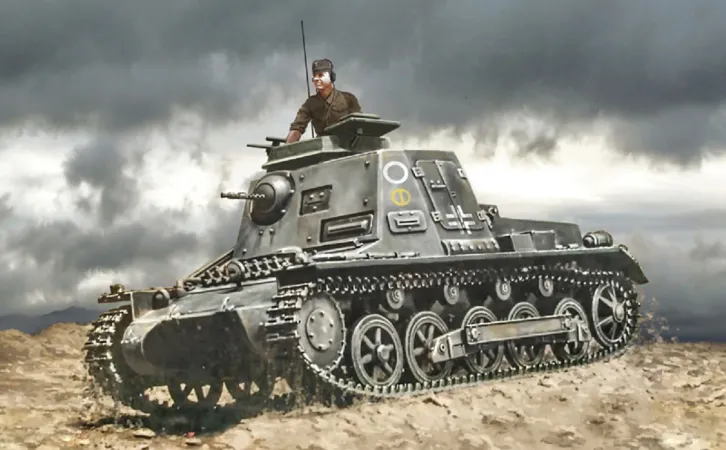 Italeri Model Kit military 7072 - Sd. Kfz. 265 Panzerbefehlswagen