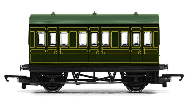 Hornby RailRoad - Vagón osobní - SR 4 Wheel Coach