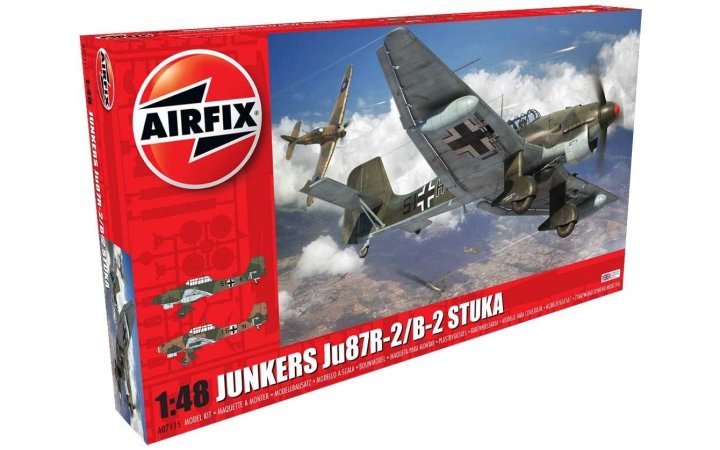 Airfix Classic Kit letadlo - Junkers JU87R-2/B-2 Stuka