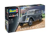 Revell Plastikový model auta German Staff Car KADETT K38 SALOON