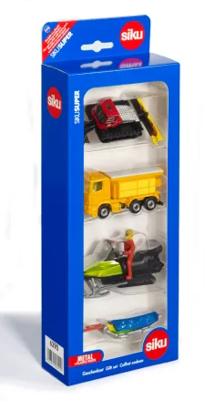 SIKU  Super - Sada zimních vozidel - 4 ks