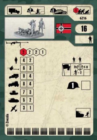 Zvezda Wargames figurky - German Anti Tank Rifle Team