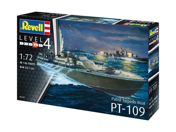 Revell Plastikový model lodě Patrol Torpedo Boat PT-109