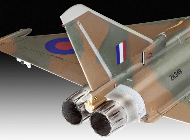 Revell Plastikový model letadla 100 Years RAF: Eurofighter Typhoon