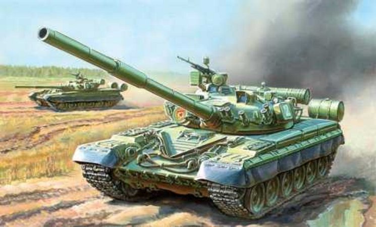 Zvezda ModelKit tank - T-80B Russian MBT (re-release)