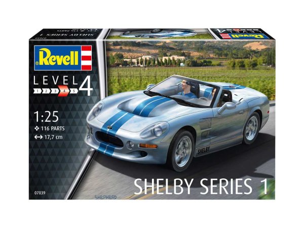 Revell Plastikový model auta Shelby Series I