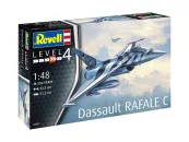 Revell Plastikový model letadla Dassault Rafale C