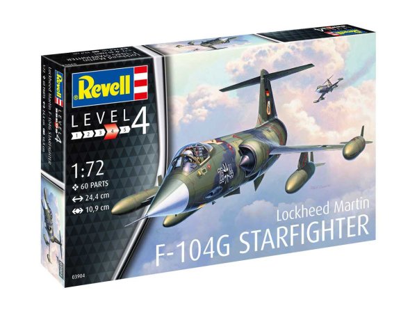 Revell Plastikový model letadla F-104G Starfighter