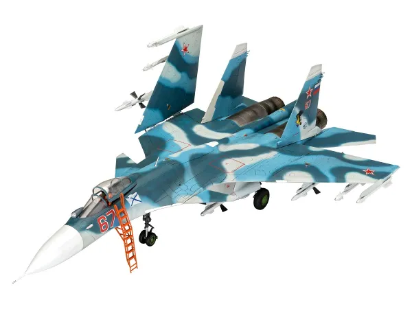 Revell Plastikový model letadla Sukhoi Su-33 Navy Flanker