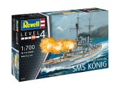 Revell Plastikový model lodě WWI Battleship SMS KÖNIG