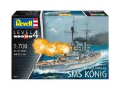 Revell Plastikový model lodě WWI Battleship SMS KÖNIG