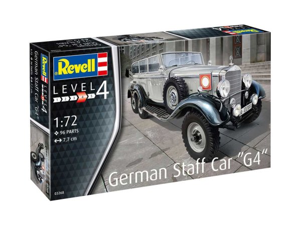 Revell Plastic ModelKit auto - German Staff Car "G4"