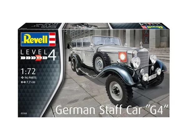 Revell Plastic ModelKit auto - German Staff Car "G4"