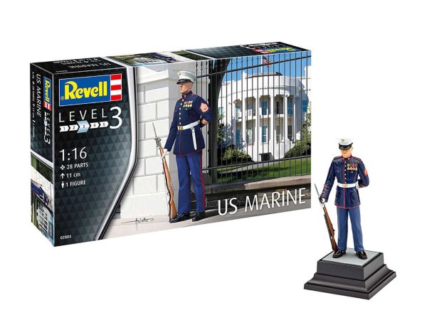 Revell Plastic ModelKit figurka - US Marine