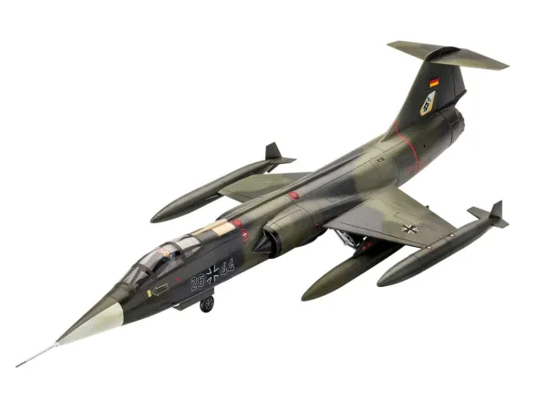 Revell ModelSet - Plastikový model letadla F-104G Starfighter