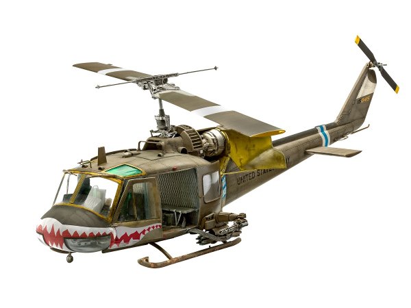 Revell Plastikový model vrtulníku Bell UH-1C