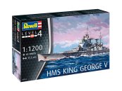 Revell Plastikový model lodě HMS King George V