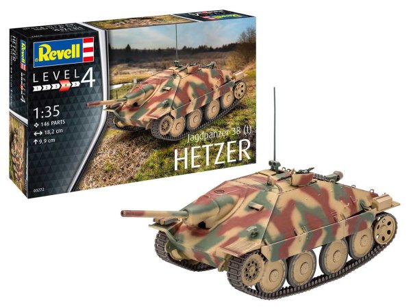 Revell Plastic ModelKit  military - Jagdpanzer 38 (t) HETZER