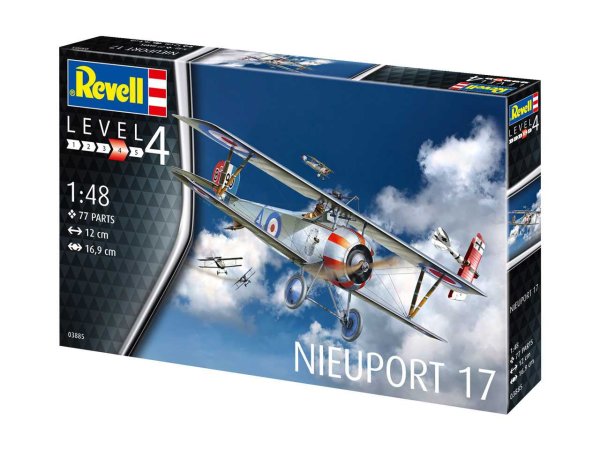 Revell Plastikový model letadla Nieuport 17