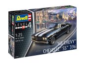 Revell Plastikový model auta ´68 Chevy Chevelle