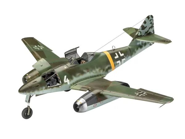 Revell Plastikový model letadla Me262 A-1 Jetfighter
