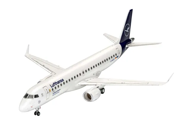 Revell Plastikový model letadla Embraer 190 Lufthansa New Livery