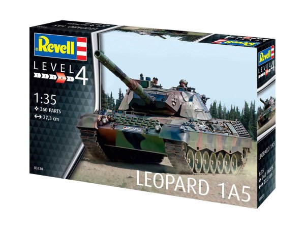 Revell Plastikový model tanku Leopard 1A5